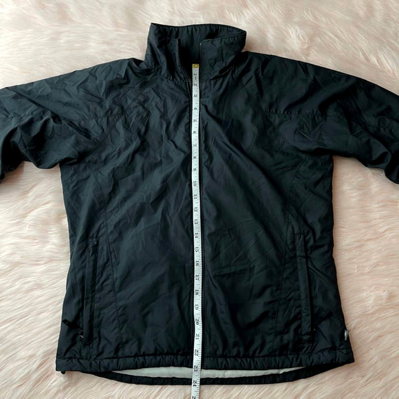 COLUMBIA Core Interchange Jacket Black Coat - Womens Size Small EUC - Picture 14 of 14